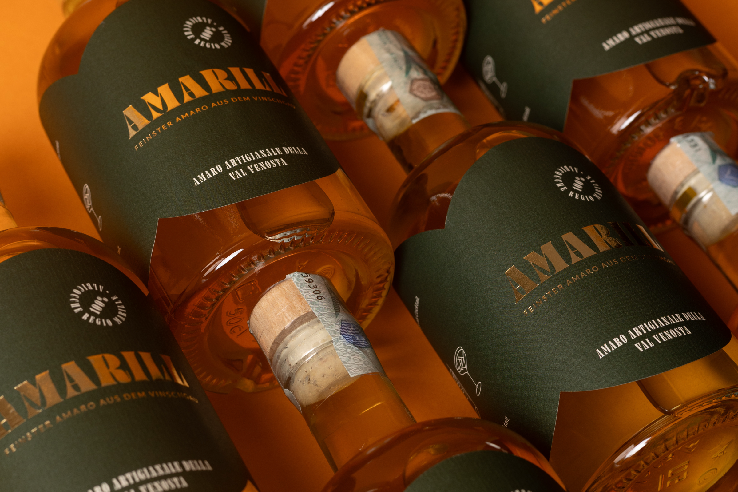 Amaro Amarill Flaschen