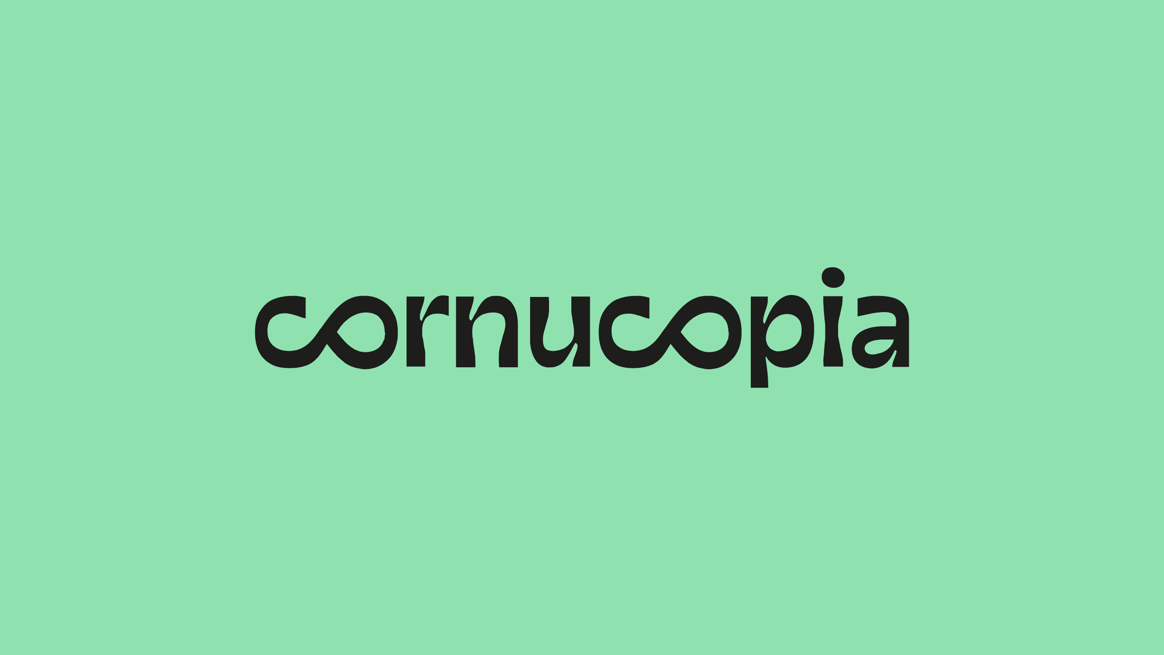 Logo der Storytelling-Agentur cornucopia, gestaltet von i-kiu design.